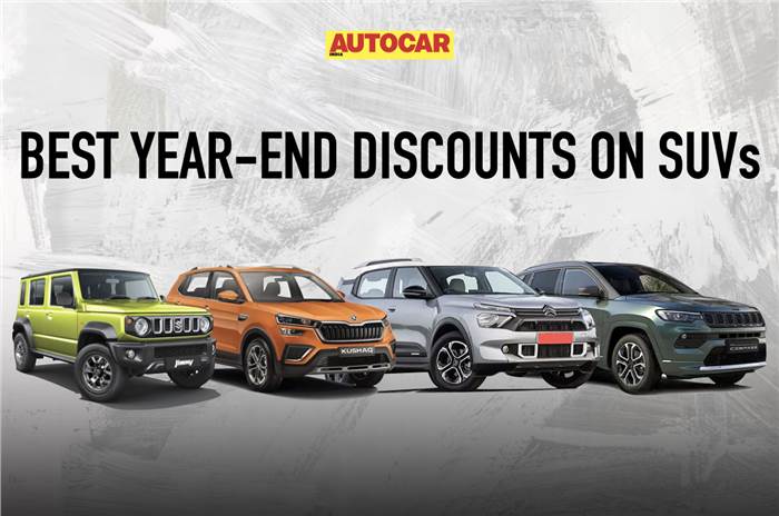 Best year-end discounts on SUVs